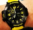 Обзор Casio G-Shock GA-1000: под крылом самолета.