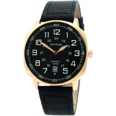 Мужские наручные часы Спутник М-400640/8 (черн.)