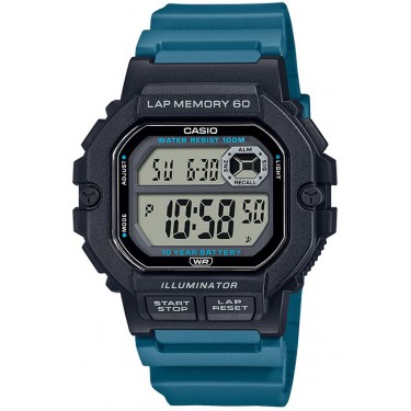 Мужские наручные часы Casio WS-1400H-3A